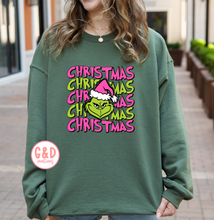 Load image into Gallery viewer, Christmas Grinch Sweatshirt
